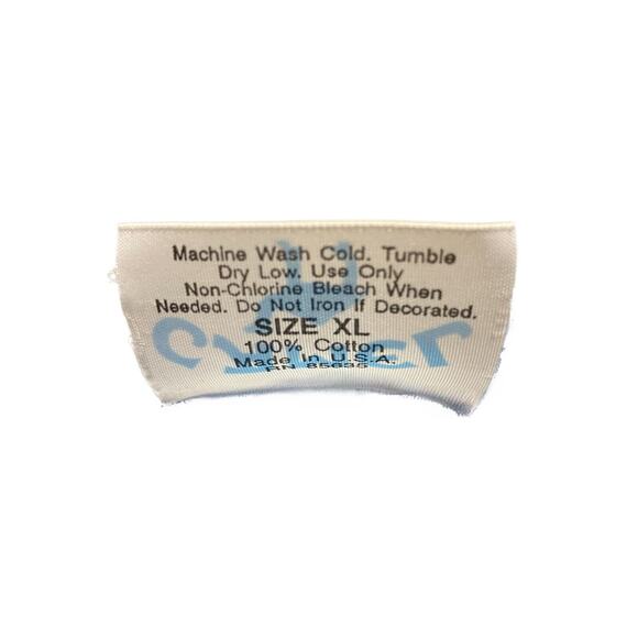 Camel Button Down Shirt Mens XL Blue Embroidered Long Sleeve Vintage Made In USA - Picture 5 of 5